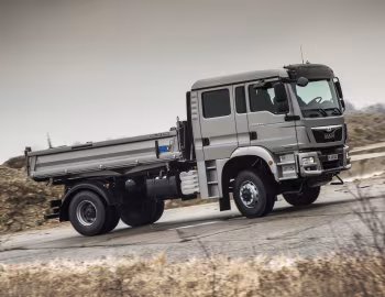MAN TGM 18.340 FAK Crew Cab Meiller Dreiseitenkipper Typ 9 '2012–pr.