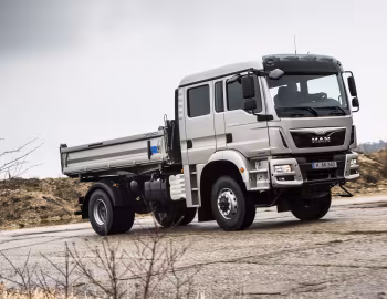 MAN TGM 18.340 FAK Crew Cab Meiller Dreiseitenkipper Typ 9 '2012–pr.