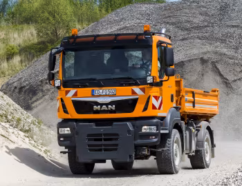 MAN TGM 13.250 4×4 BL with tipper body '2013–20