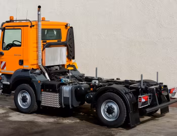 MAN TGM 13.250 4×4 BL with tipper body & loading crane '2013–20