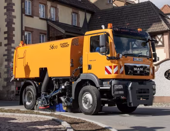 MAN TGM 13.250 FALRK Kehrmaschine Küpper-Weisser S 600 '2008–12
