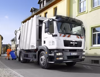 MAN TGM 18.290 FAUN Variopress garbage truck '2009–12