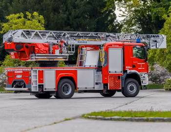 MAN TGM 18.320 mit Feuerwehr-Drehleiter Magirus [Austria] '2025