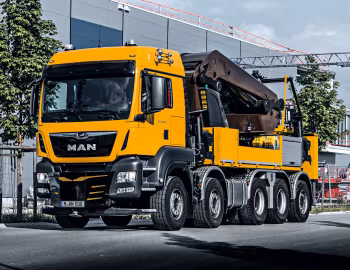 MAN TGS 48.500 with a Mobile crane '2017–????