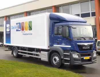 MAN TGS 18.320 with delivery body '2014