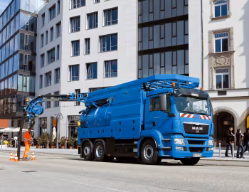 MAN TGS 26.480 sewage suction truck '2007–12