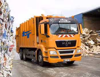 MAN TGS 28.320 x2c Müllwagen '2007–12