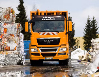 MAN TGS 28.320 x2c Müllwagen '2007–12