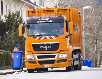 MAN TGS 28.320 x2c Müllwagen '2007–12