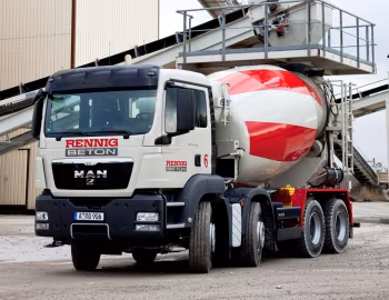 MAN TGS 32.360 with Intermix mixer body '2007–12