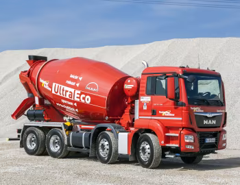 MAN TGS 32.400 8×4 BB with Schwing Stetter AM 9/8 FHC UltraEco mixer body '2012–16