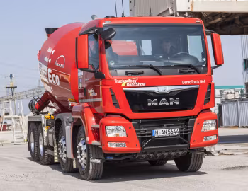 MAN TGS 32.400 8×4 BB with Schwing Stetter AM 9/8 FHC UltraEco mixer body '2012–16