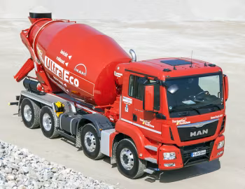 MAN TGS 32.400 8×4 BB with Schwing Stetter AM 9/8 FHC UltraEco mixer body '2012–16