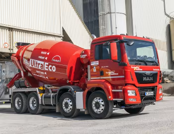MAN TGS 32.400 8×4 BB with Schwing Stetter AM 9/8 FHC UltraEco mixer body '2012–16