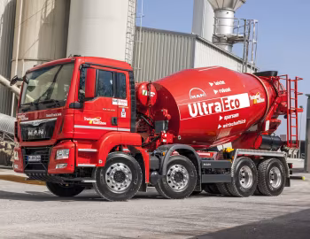 MAN TGS 32.400 8×4 BB with Schwing Stetter AM 9/8 FHC UltraEco mixer body '2012–16