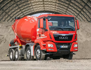 MAN TGS 32.400 8×4 BB with Schwing Stetter AM 9/8 FHC UltraEco mixer body '2012–16