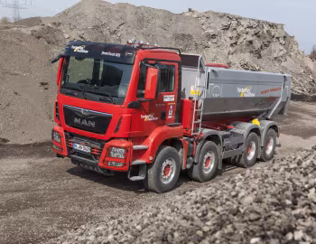 MAN TGS 35.440 8×4 Kempf Muldenkipper '2012–16