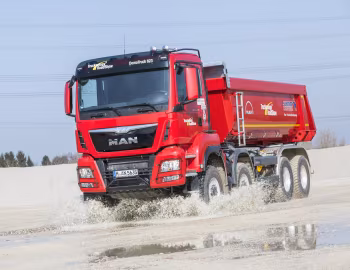 MAN TGS 41.440 8×8 BB Schmitz Muldenkipper '2012–16
