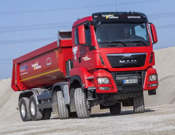 MAN TGS 41.440 8×8 BB Schmitz Muldenkipper '2012–16
