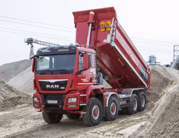 MAN TGS 41.480 8×8 mit KH-Kipper Aufbau '2012–16