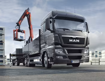 MAN TGX 26.440 with Palfinger crane '2012–14