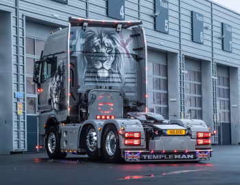 MAN TGX 26.510 GX Individual Lion S "150000th" [UK-spec] '2022