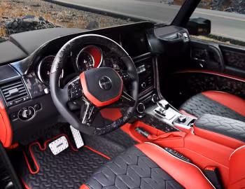 Panel frontal Mansory Gronos G 500 4×4² "Black Desert" (Br.463) '2017