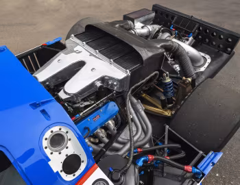 Sous la capuche Conte Racing March 85G RC Cola Livery '1985