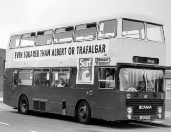 Scania BR112DH Marshall [UK-spec] (H45/31F) '06.1981–02.1983