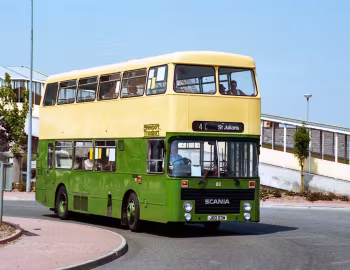 Scania BR112DH Marshall [UK-spec] (H45/31F) '06.1981–02.1983