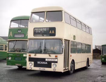 Scania BR112DH Marshall demonstrator [UK-spec] (H45/33F) '08.1981