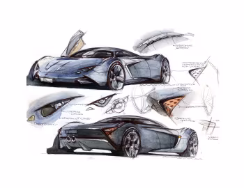 Эскиз Marussia B1 '2009–13