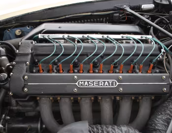 Sous la capuche Maserati 3500 GT Spyder [UK-spec] (AM101) '1959–64