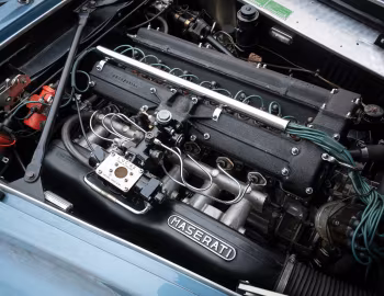 Sous la capuche Maserati 3500 GTi Spyder (AM101/C) '1961–64