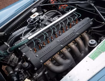 Sous la capuche Maserati 3500 GTi Spyder (AM101/C) '1961–64