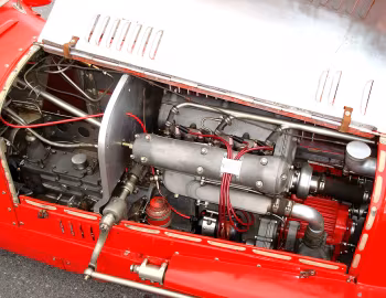 Sous la capuche Maserati 4CM 1100 Monoposto '1932–37