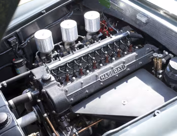 Sous la capuche Maserati A6G/54 2000 Coupé (#2117) '03.1956