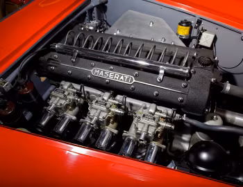 Sous la capuche Maserati A6G/54 2000 Berlinetta (#2137) '03.1956
