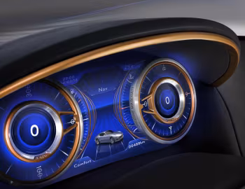 Tableau de bord Maserati Alfieri Concept '03.2014
