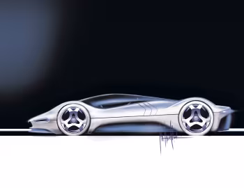 Croquis Maserati Birdcage 75th '03.2005
