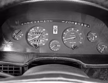 Tableau de bord 1986 Maserati Biturbo 425 [North America] (AM332) '1985–86