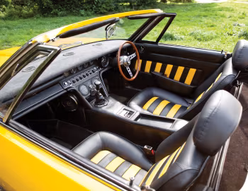 Intérieur Maserati Ghibli Spyder SS [UK-spec] (AM115S/49) '1970–73