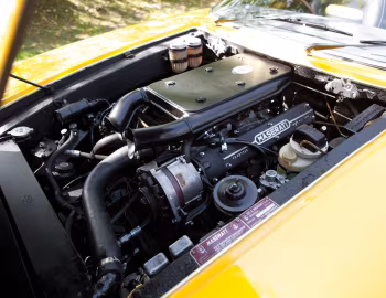 Sous la capuche Maserati Ghibli Spyder SS [UK-spec] (AM115S/49) '1970–73