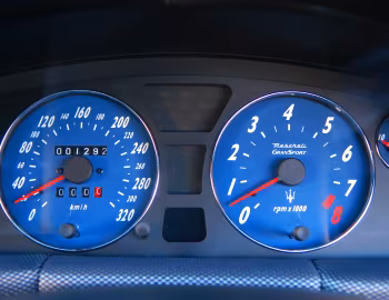 Tableau de bord Maserati GranSport [Australia] '2004–07