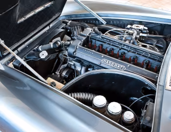 Sous la capuche Maserati Mistral 3700 Coupe (AM109) '1964–67