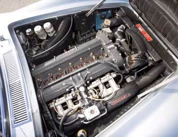 Sous la capuche Maserati Mistral 4000 Coupe (AM109/A) '1967–70