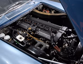 Sous la capuche Maserati Mistral Spyder [UK-spec] (AM109) '1964–70