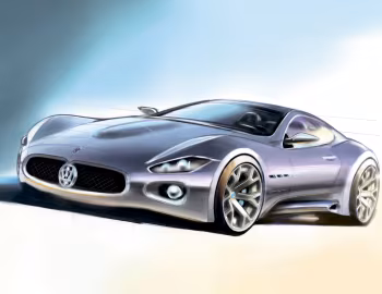 Croquis Maserati GranTurismo (M145) '2007–17