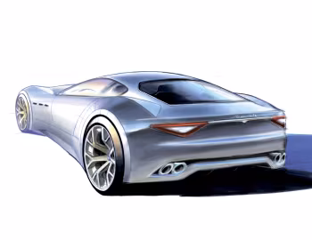 Croquis Maserati GranTurismo (M145) '2007–17