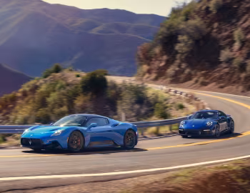 Porsche 911 Turbo S, Maserati MC20 Coupé